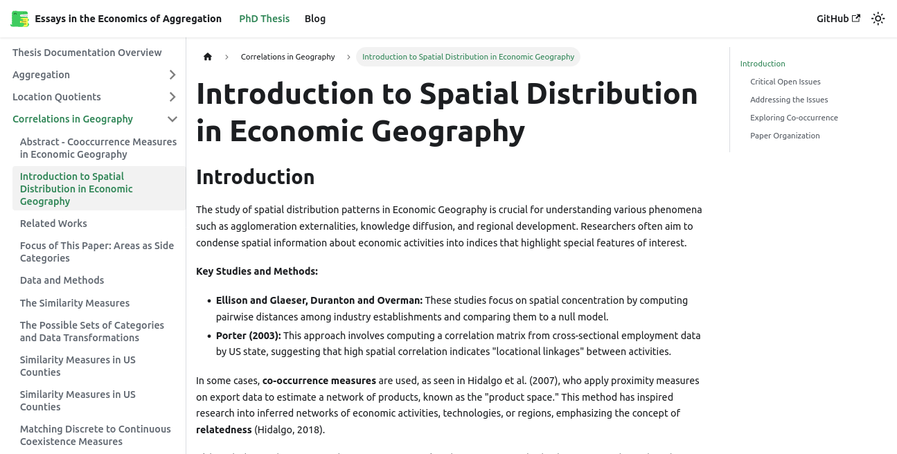 Thesis Screenshot